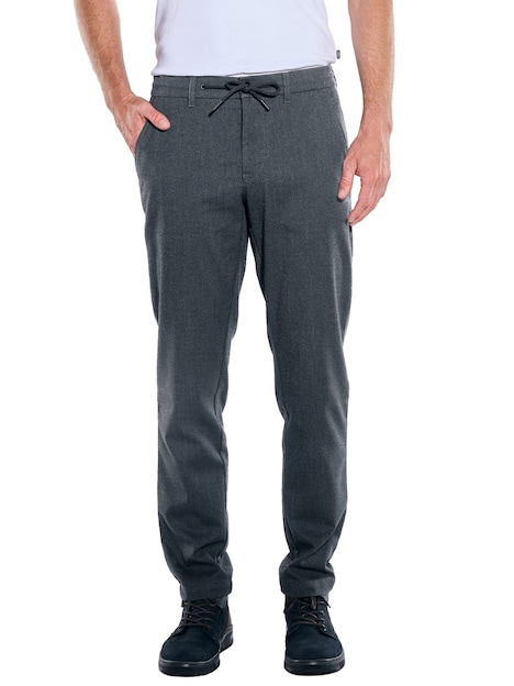 Herren Chino straight , Saphirblau