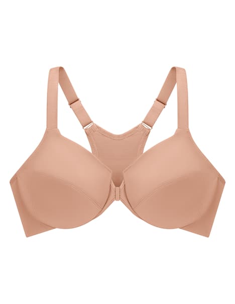 Glättender WonderWire-Vorderverschluss-BH