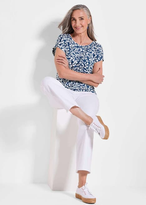 Grafisches Damenoberteil