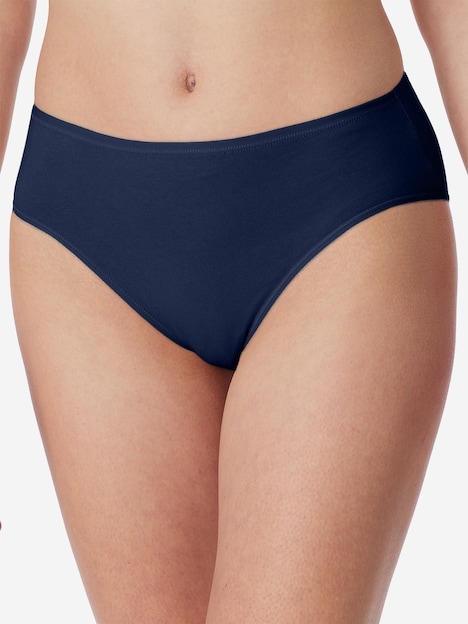 Schiesser Damen Slip Essentials 6-Pack mauve,admiral
