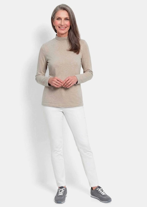 Katoenen shirt met lange mouwen