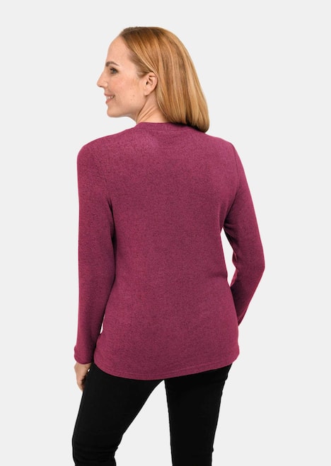 Angenehm weiches Shirt mit Glitzersteinen