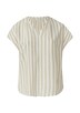 Ärmellose Bluse aus Leinenmix im Relaxed Fit