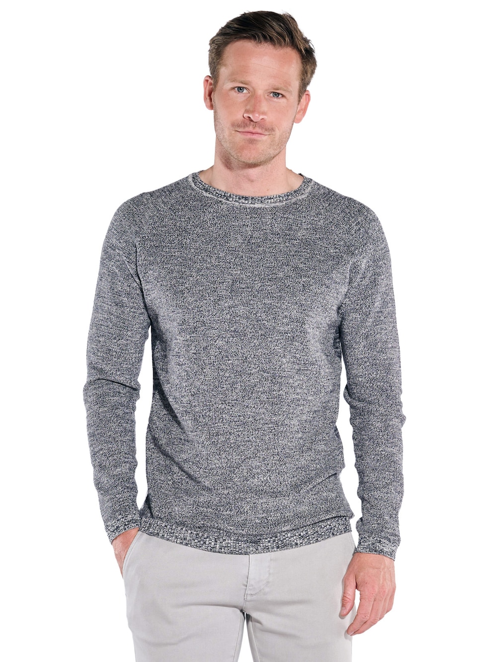 Pullover meliert