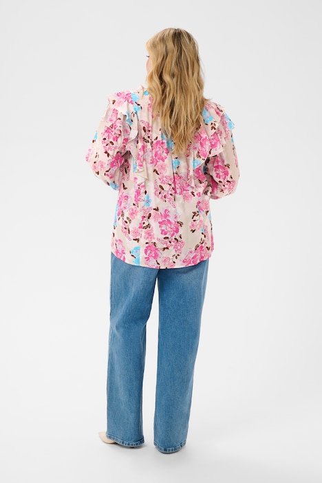 Kurzarm-Bluse Regular fit