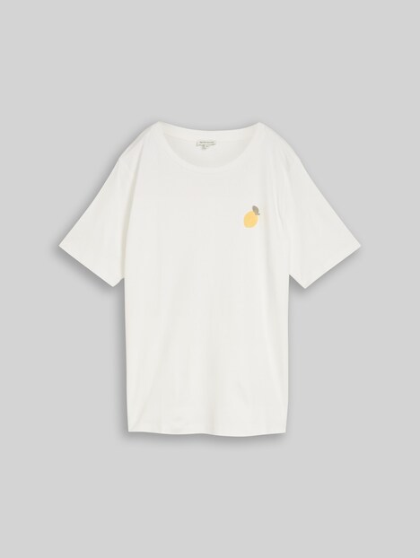 T-Shirt mit Häkel-Detail