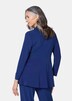 Leichte Shirtjacke lila mit Stretch