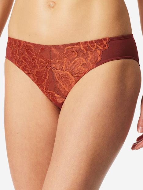 Schiesser Damen Rioslip Unique Premium 2-Pack siena