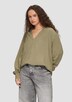 Viskosebluse mit Tunika-Ausschnitt