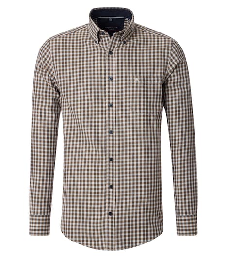 Freizeithemd kariert Casual Fit