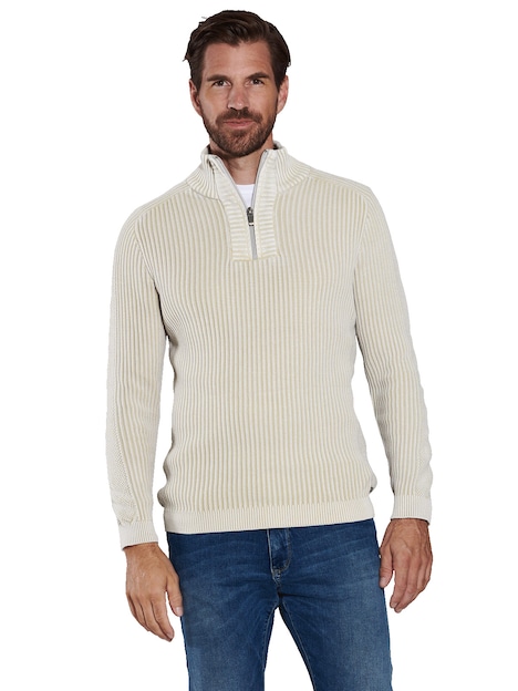 Pullover mit Troyerkragen