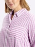 3/4-Arm-Bluse 3/4-Arm Hemdkragen