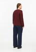 Weicher Pullover mit Strukturmuster