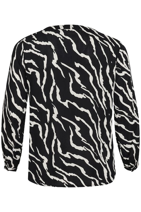 Langarm-Bluse Regular fit