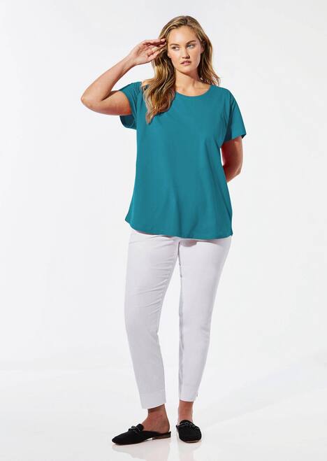 Shirt mit Rundhalsausschnitt