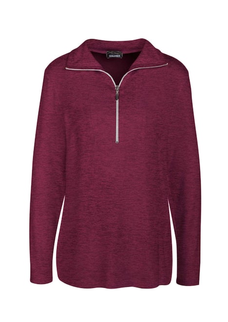 Flauschiges Troyer- Shirt