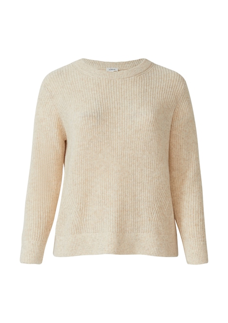 Strickpullover aus Wollmix