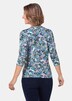 Florales Halbarmshirt mit Rundhals