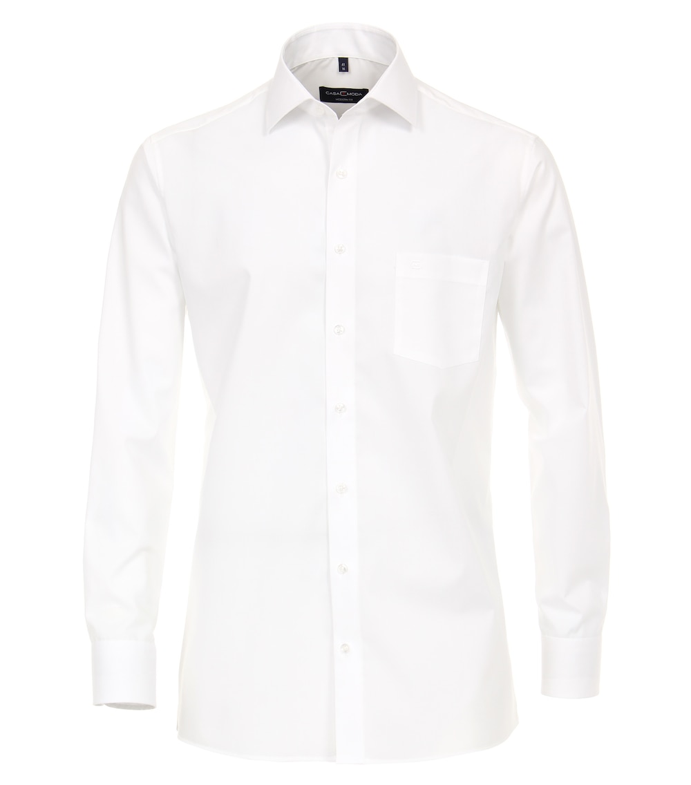 CASAMODA Businesshemd uni Modern Fit