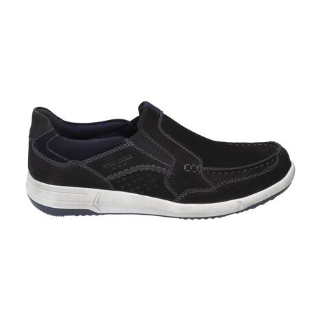 Herren Slipper Enrico 19, schwarz-kombi
