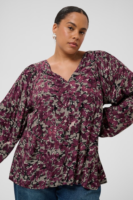 Bluse langarm Tight fit