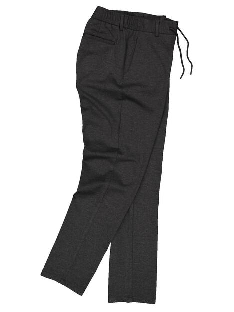 engbers Herren Chino mit Tunnelzug , Anthrazit