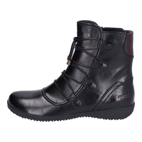 Damen Stiefelette Naly 62, schwarz-kombi