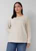 Leichter Sweat-Pullover mit Ziernähten