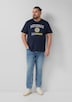 T-Shirt mit College-Artwork