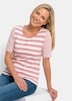 Streifenshirt aus softer Baumwollmischung