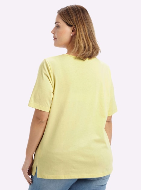 Kurzarm-Shirt Kurzarm Ohne Kragen