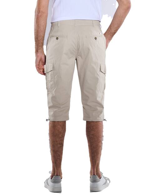 engbers Herren Capri-Hose regular , Hellbraun