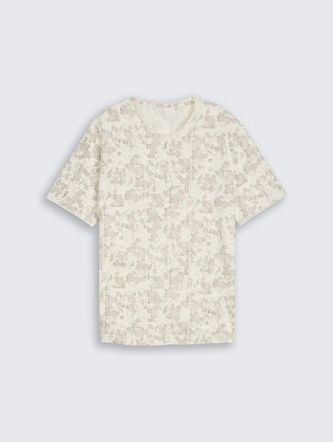 T-Shirt mit Allover-Print