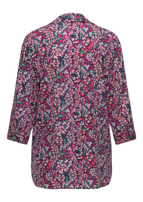 GOLDNER Blouse Onderhoudsarme blouse met 3/4-mouwen