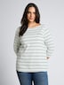 Langarmshirt mit Streifenmuster