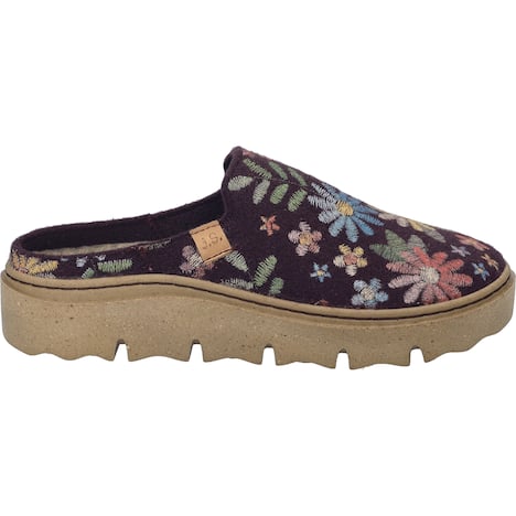 Damen Hausschuh Carmaux 01, purple-multi