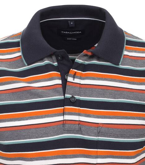 Polo-Shirt gestreift