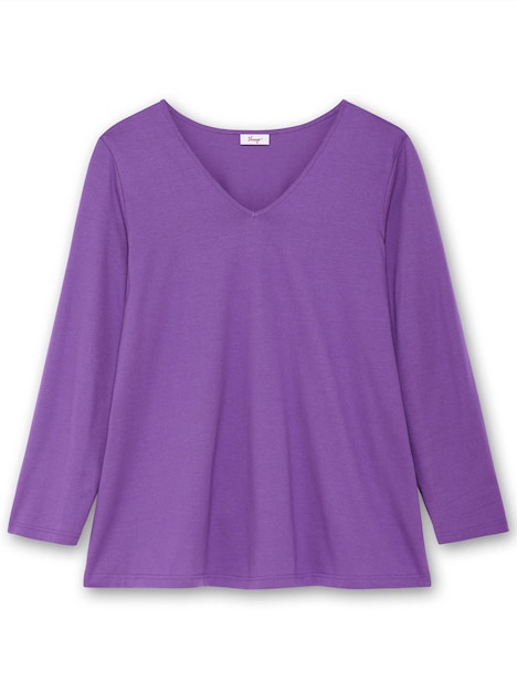 Langarmshirt Langarm Uni