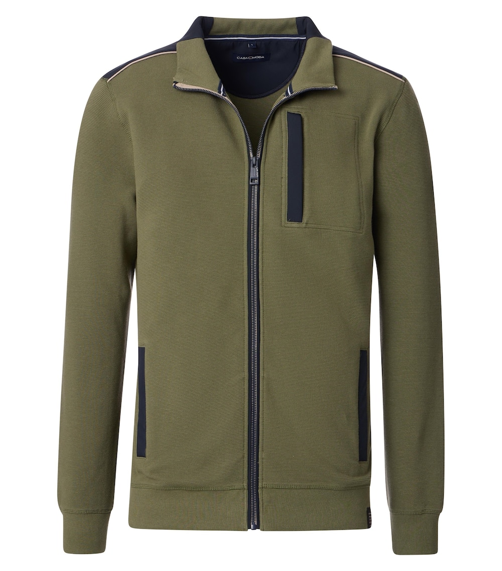 Sweatjacke uni