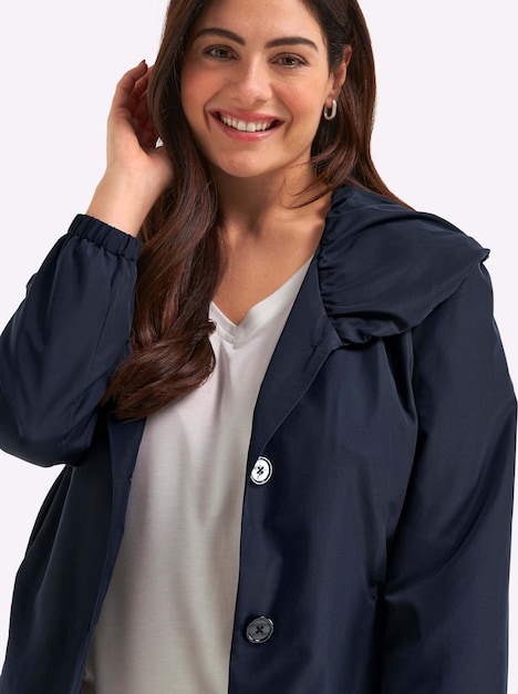 Jacke Langarm Schalkragen