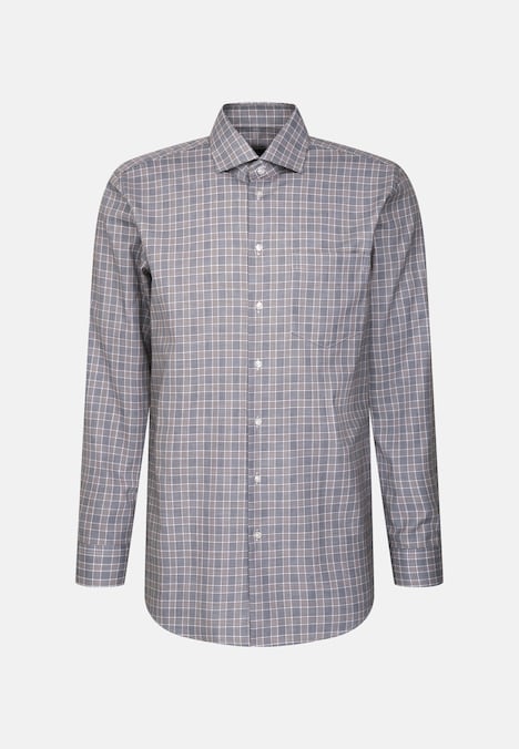 Herren Business Hemd - Karo