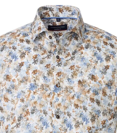 Businesshemd Print Modern Fit