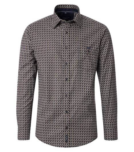 Freizeithemd Print Casual Fit