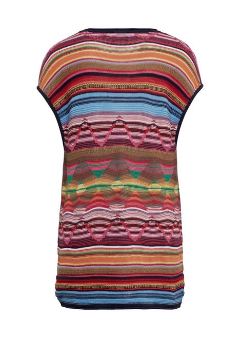 Bequemes Top mit schönem Dessin