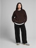 Oversize Strickpullover mit Rundhalsausschnitt
