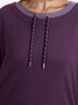 Sweatshirt Sweatshirt in Overzise-Form 3/4-Arm keine Angabe