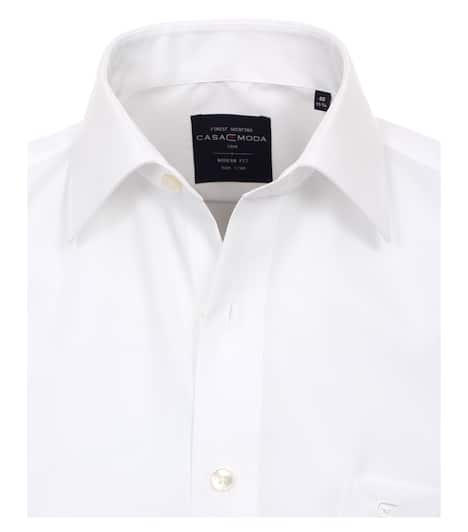 Businesshemd Kurzarm uni Modern Fit