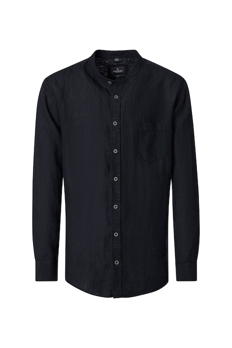 Leinenhemd uni Casual Fit