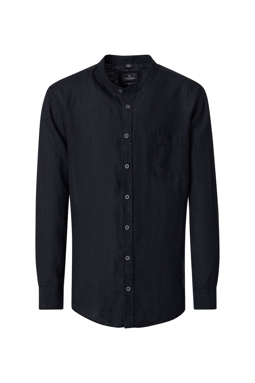 Leinenhemd uni Casual Fit