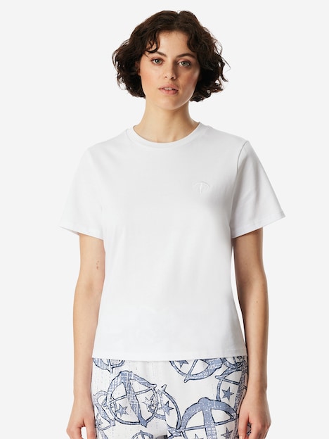 Schiesser Damen T-Shirt SCHIESSER 150 YEARS - weiss